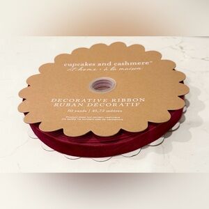 New Cupcakes and Cashmere Decorative Ribbon velvet